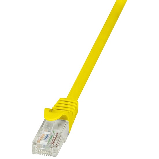 LogiLink CAT5e F/UTP Patch Cable AWG26 yellow 1,00m (CP1037S)