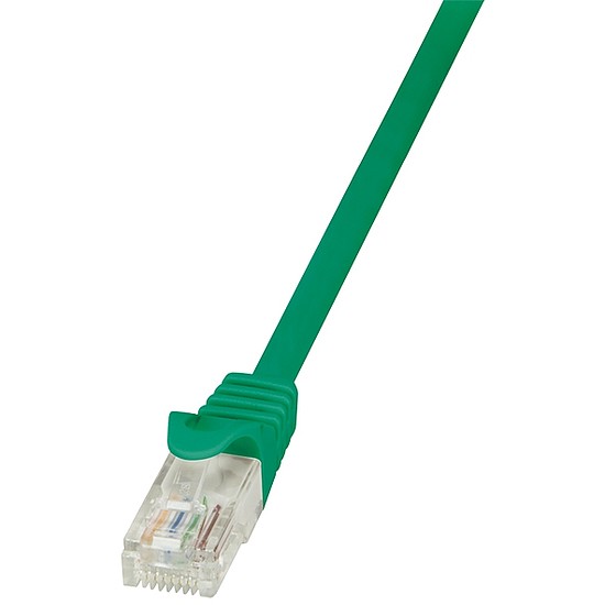 LogiLink CAT5e UTP Patch Cable AWG26 green 10m (CP1095U)