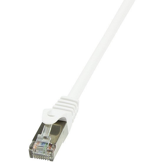 LogiLink CAT6 F/UTP Patch Cable EconLine AWG26 white 3,00m (CP2061S)