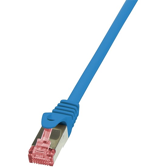 LogiLink CAT6 S/FTP Patch Cable PrimeLine AWG27 PIMF LSZH blue 0,25m (CQ2016S)