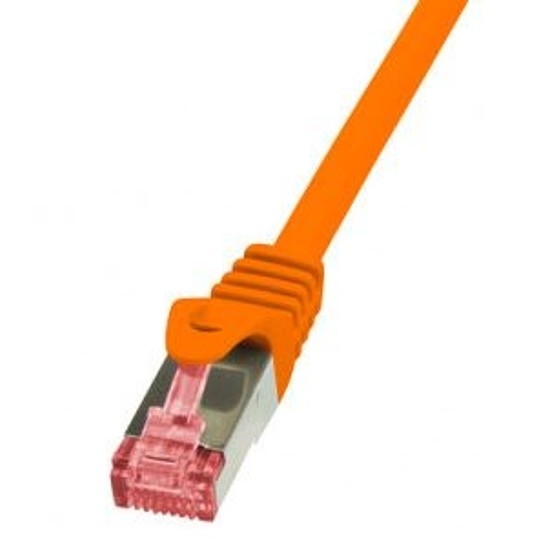 LogiLink CAT6 S/FTP Patch Cable PrimeLine AWG27 PIMF LSZH orange 10m (CQ2098S)