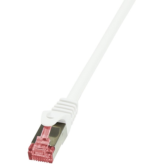 LogiLink CAT6 S/FTP Patch Cable PrimeLine AWG27 PIMF LSZH white 10m (CQ2091S)