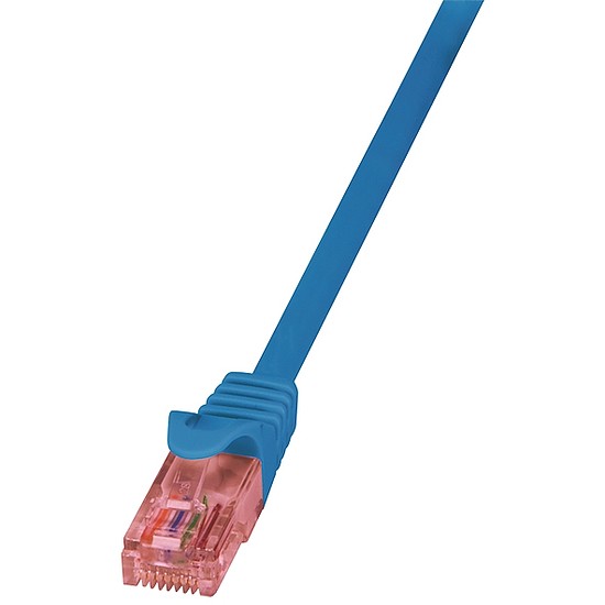 LogiLink CAT6 U/UTP Patch Cable PrimeLine AWG24 LSZH blue 0,25m (CQ2016U)