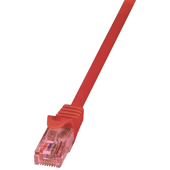 LogiLink CAT6 U/UTP Patch Cable PrimeLine AWG24 LSZH red 0,25m (CQ2014U)