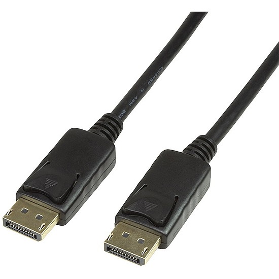 LogiLink DisplayPort 1.2 connection cable, 4K2K/60Hz, 10m (CV0077)