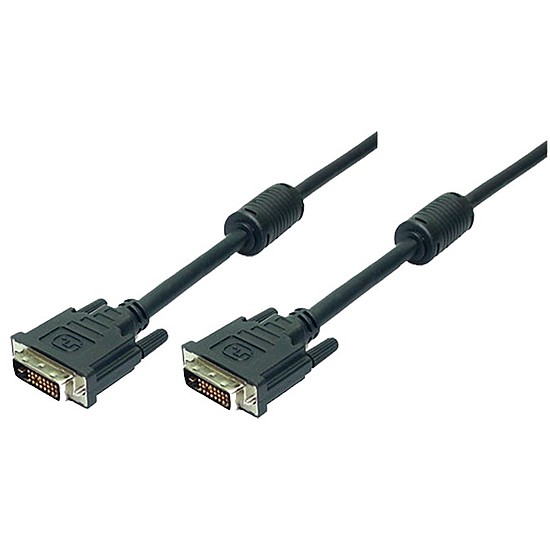 Logilink DVI Cable, 2x male, Dual Link, black, 3M (CD0002)