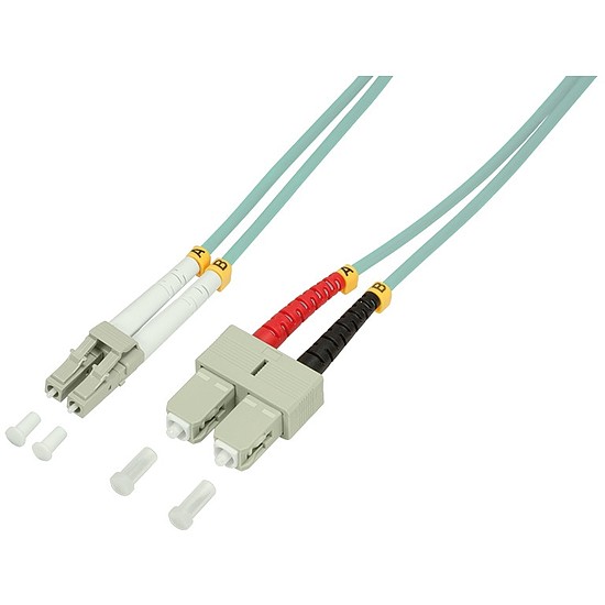 Logilink Fibre Patch Cord OM3 LC-SC 10m Duplex (FP3LS10)