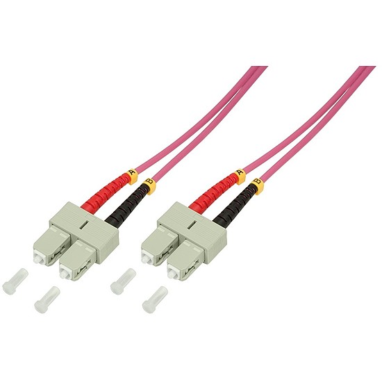 Logilink Fibre Patch Cord OM4 SC-SC 2,00m Duplex (FP4SC02)