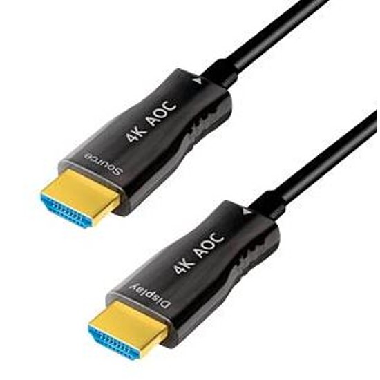 Logilink HDMI cable, A/M to A/M, 4K/60 Hz, AOC, black, 20 m (CHF0102)