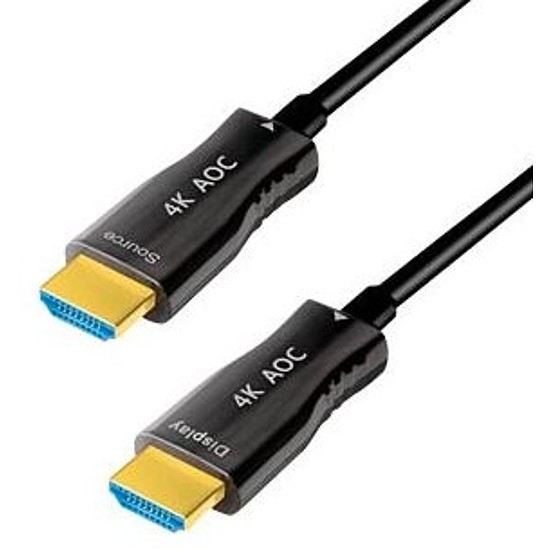 Logilink HDMI cable, A/M to A/M, 4K/60 Hz, AOC, black, 30 m (CHF0103)