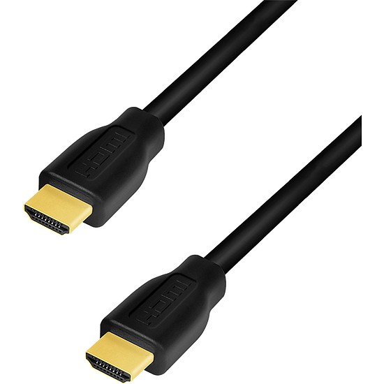 Logilink HDMI cable, A/M to A/M, 4K/60 Hz, CCS, black, 1 m (CH0100)