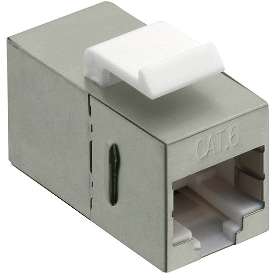 Logilink Keystone Coupler Cat.6 STP, 2xRJ45, metallized (NK4011)