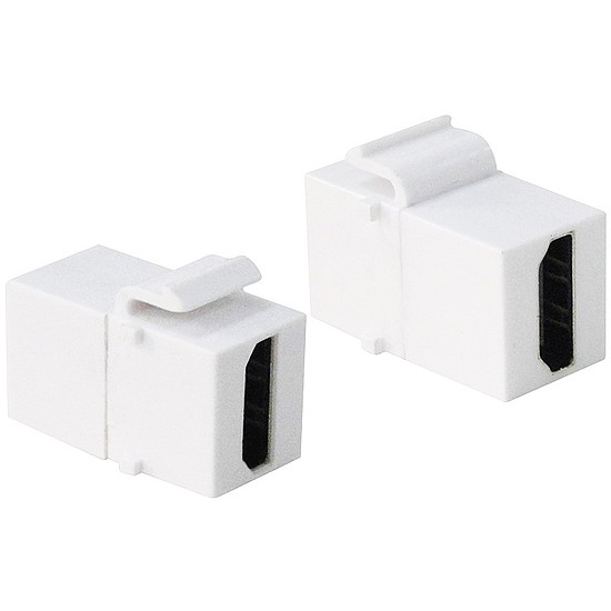 Logilink Keystone Coupler HDMI F/F, white (NK0014)