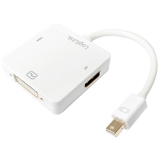 Logilink Mini DisplayPort to HDMI+DVI+DisplayPort Converter (CV0045A)