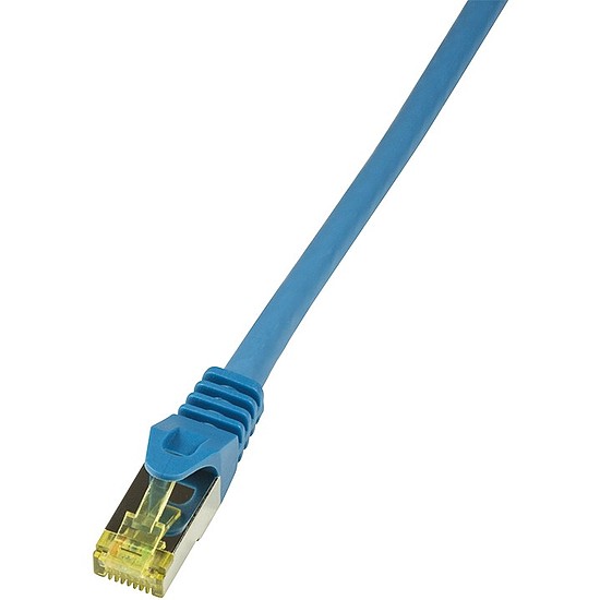 Logilink Patch Cable Cat.6a GHMT S/FTP blue 10m, GHMT certified (CQ5096S)