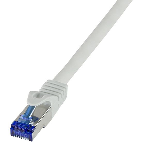 Logilink Patch cable Cat.6A S/FTP Ultraflex 3P/GHMT certified, grey 0.25m (C6A012S)