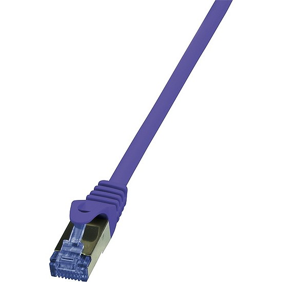 Logilink Patch Cable Cat.6A S/FTP violet 0,25m, PrimeLine (CQ301VS)