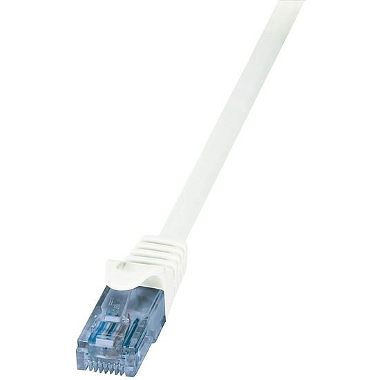 Logilink Patch Cable Cat.6A U/UTP, white, 0,25m (CP3011U)