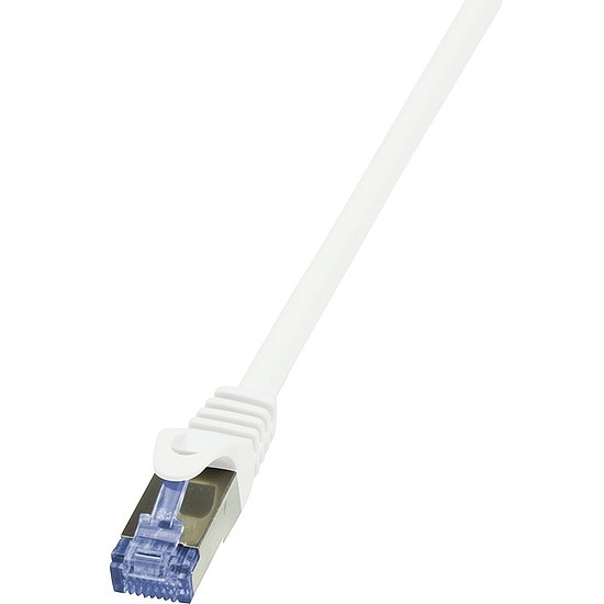 Logilink Patch Cable Cat.7 10G S/FTP WHITE 0,5m (CQ4021S)