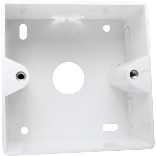 Logilink Surface back box for flush mount outlets, signal white (NP0223)