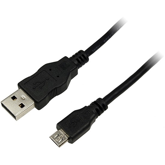 LogiLink USB 2.0 A - Micro USB-B kábel, 0.6 m (CU0057)