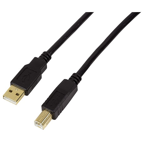 Logilink USB 2.0 AM/BM Active Repeater cable, 10m (UA0264)