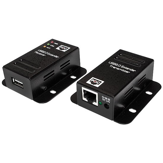 Logilink USB 2.0 Cat.5 Extender up to 50m 1-port, POE (UA0267)