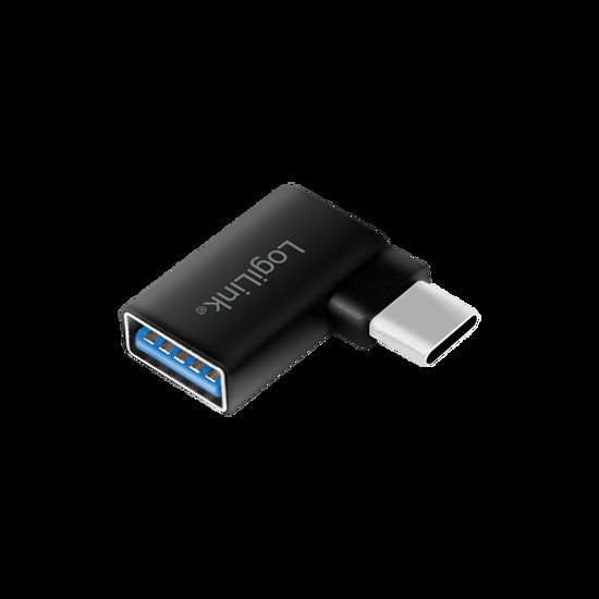 Logilink USB 3.2 Gen 1 Type-C adapter, C/M-USB-A/F, 90 -os szög (AU0055)