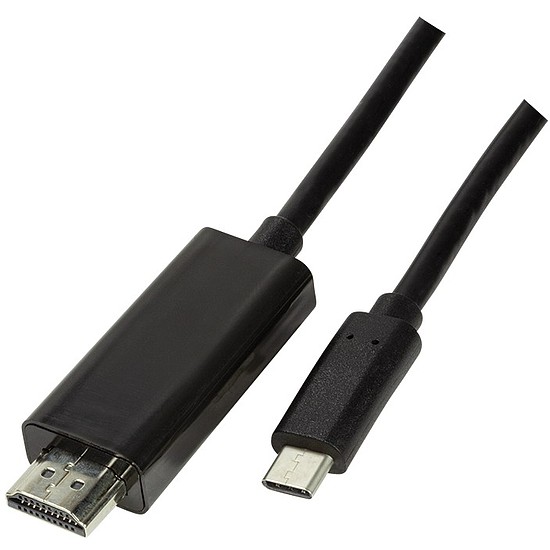 Logilink USB 3.2 Gen 1x1 USB-C M to HDMI 2.0 Cable, 1.8m (UA0329)