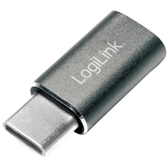 Logilink USB Adapter, USB 3.2 Gen 1x1 USB-C M to Micro BF (AU0041)