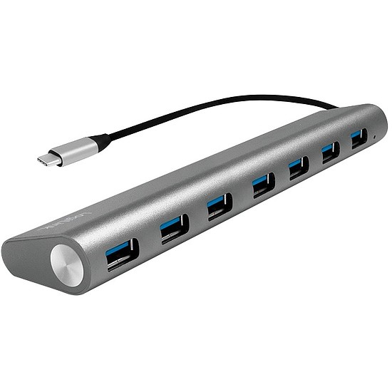 LogiLink USB-C 3.1, 7-port hub, with aluminum casing (UA0310)