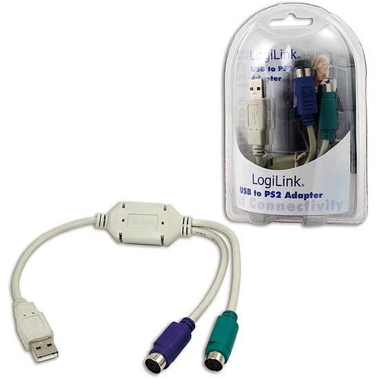 LogiLink USB - PS/2 adapter (AU0004A)