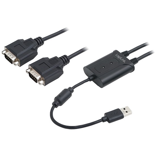 LogiLink USB2.0 - 2 portos soros adapter (AU0031)