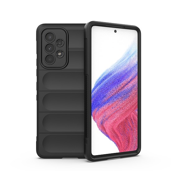 Magic Shield Case Samsung Galaxy A53 5G flexibilis páncélozott borítás fekete