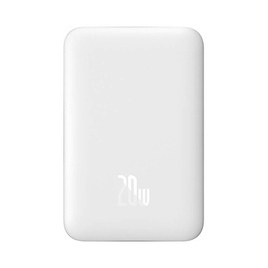 Mágneses Mini Air Power Bank Baseus 10000mAh 20W fehér (P10059001223-00)