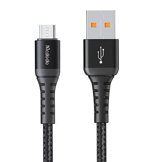 Micro-USB-kábel Mcdodo CA-2280, 0,2 m, fekete (CA-2280)