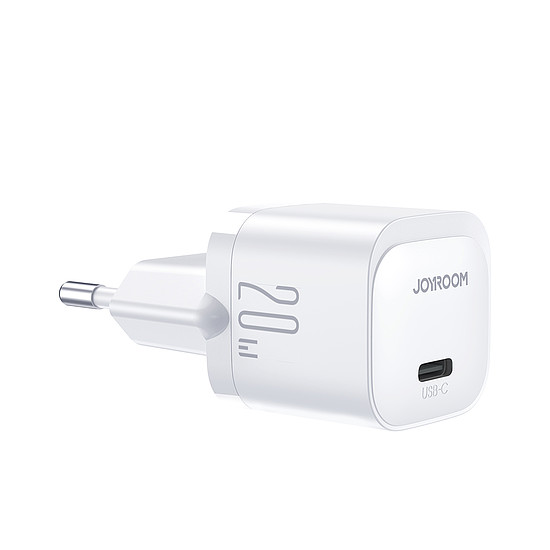 Mini töltő USB C 20W PD Joyroom JR-TCF02 - Fehér