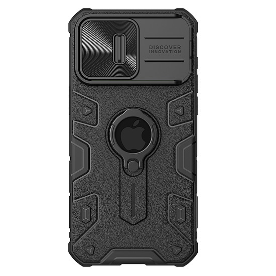 Nillkin CamShield Armor tok iPhone 15 Pro Max készülékhez - fekete