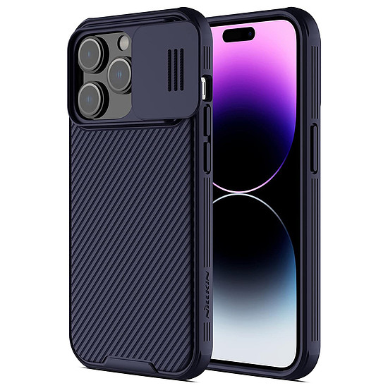 Nillkin - CamShield Pro Magnetic - iPhone 16 Pro Max - Sötétlila