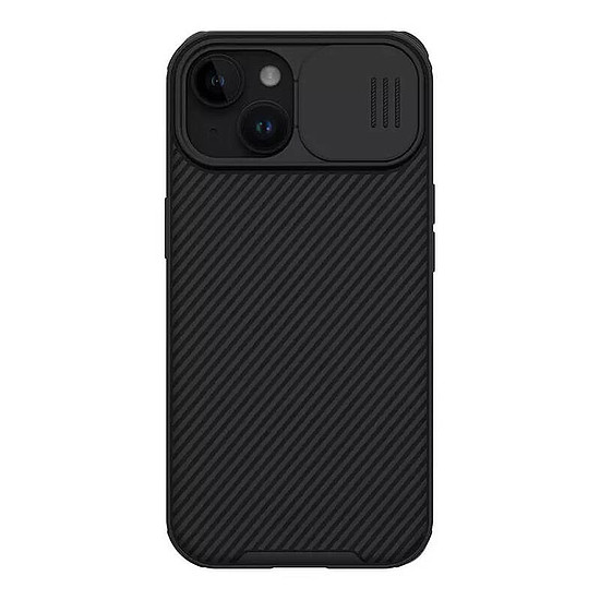 Nillkin CamShield Pro tok iPhone 15 Plus-hoz, fekete