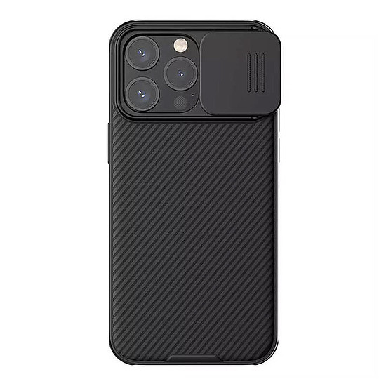 Nillkin CamShield Pro tok iPhone 15 Pro készülékhez, fekete