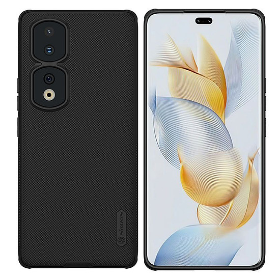 Nillkin - Super Frosted Shield Pro - Honor 90 Pro - Fekete (KF2313786)