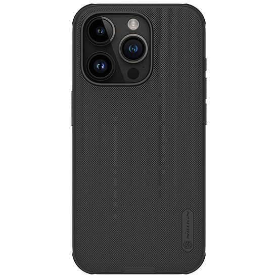 Nillkin Super Frosted Shield Pro megerősített tok iPhone 15 Pro-hoz - fekete