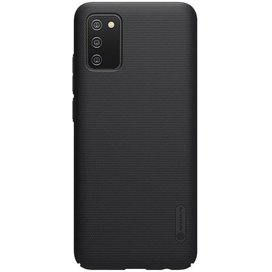 Nillkin Super Frosted Shield tok + kitámasztó Samsung Galaxy A02s EU fekete