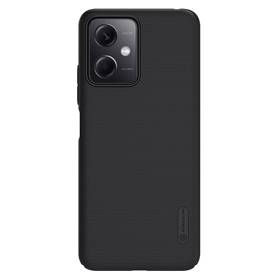 Nillkin Super Frosted Shield tok Xiaomi Redmi Note 12 5G / Poco X5 5G tok + telefonállvány fekete