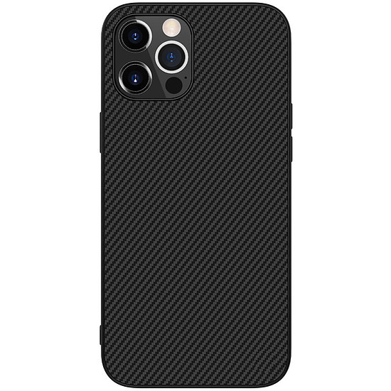 Nillkin Synthetic Fiber Case páncélozott borítás iPhone 12 Pro Max készülékhez fekete