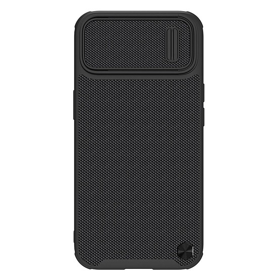 Nillkin Textured S Case iPhone 14 Plus páncélozott tok fekete kameraborítással