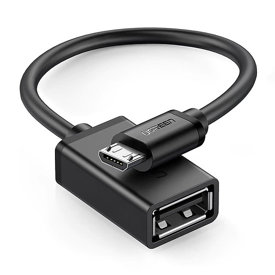 OTG to Micro USB UGREEN US133 adapter, fekete (10396)