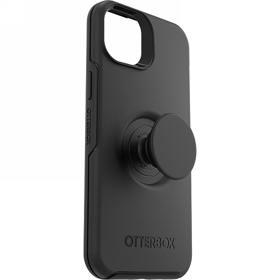 Otterbox Symmetry POP tok iPhone 14 Plus készülékhez PopSockets csatlakozóval - fekete