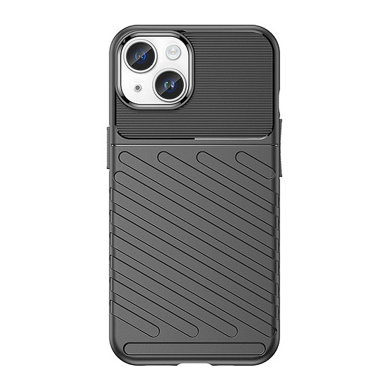 Páncélozott iPhone 15 Plus Thunder Case - fekete